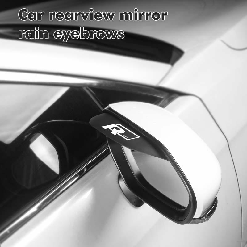 BAD1 Car rearview mirror rainproof eyebrow cover accessories For Volkswagen VW Passat B5 B5.5 2000- 2007 2008 2009 2010 Touareg