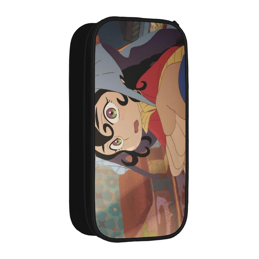Tenmaku no Jaadugar Cartoon Pencil Cases Classic Sitara Pen Box Bags Student Large Storage School Supplies Cosmetic Pencilcases