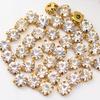 Promotion Ss12 -Ss40 Crystals Claw Cup Rhinestone Shiny Strass Stones Metal Base Fabric Beads Craft Top Rhinestones for Clothes