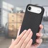 For iPhone Air Case Carbon Fiber Texture PU+PC+TPU Phone Back Cover