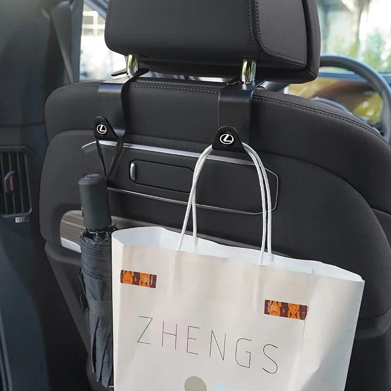 WDM2 2026 Hot Interior Stickers For Lexus RX330 IS250 Ct200h ES300h RX350 IS300h NX300h RX400h ES350 GS300 Auto Car Seat Hook Storag