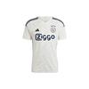 Adidas Ajax Amsterdam 23/24 Away Kit Graphic Print Short Sleeve Jersey Men Sportswear Bright-White HZ7717