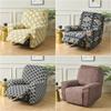 Geometric Printed Recliner Sofa Cover Elastic Chair Covers Spandex Lounge Single Sofa Seat Slipcover Living Room Armchair Cover