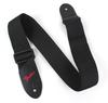 Fender Economy Strap RED Black Polyester Logo Straps Guitar Strap 2"
