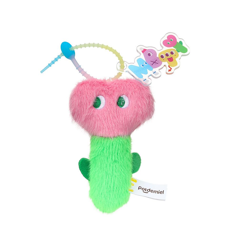 Honey Jar Monster Alphabet Plush Keychain Cute Cartoon Soft Toy Gift Adorable