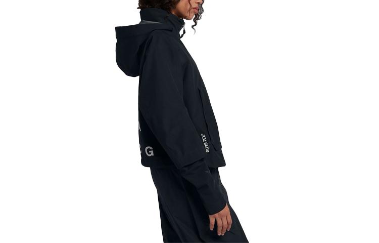 Nike Куртки ACG Женская Черная С Капюшоном Умеренная Другое AJ0954-010