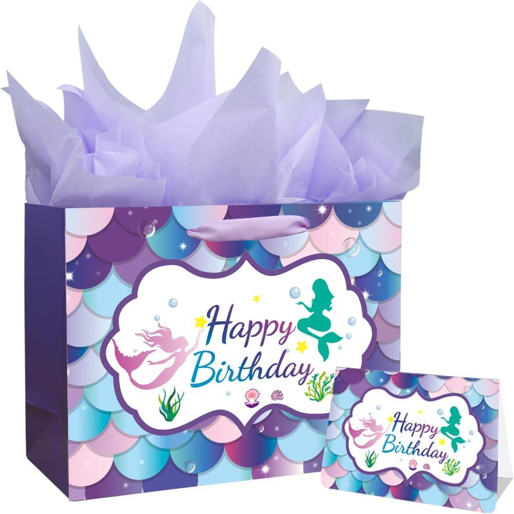 Reusable Party Decoration Boxes Colorful Gift Boxes Birthday Gift Bag for Birthday, Baby Shower