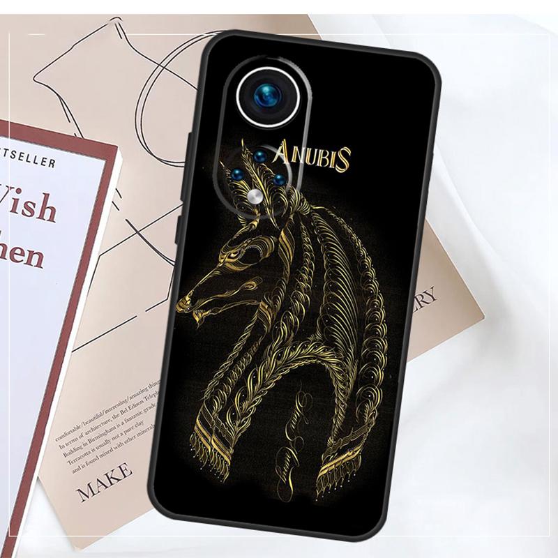 Египет Нефертити Анубис Анх Чехол Для Honor Magic 7 5 6 Lite V5 50 70 90 200 400 Pro X8a X8b X8c X9a X9b X9c X9d Обложка