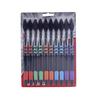 Little Moon 10-Pack Soft Bristle Bamboo Charcoal Toothbrush Family Set