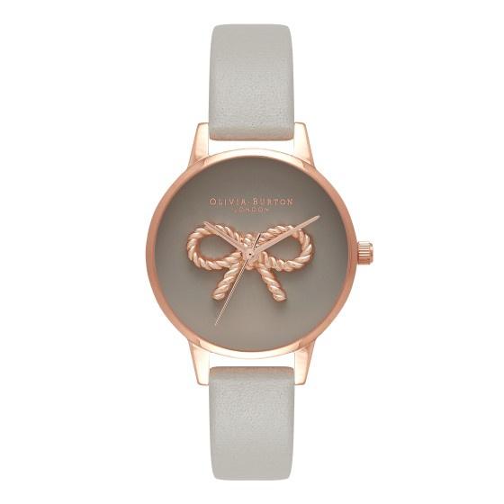 Zegarek OLIVIA BURTON OB16VB04. Kwarcowy, Kolor szary. Kobieta.
