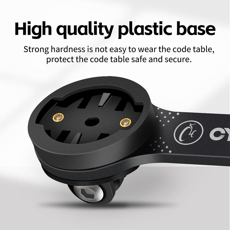 CYCLAMI Bike Computer Mount Aluminium Alloy Double-sided MTB Road GPS Headlight Holder Bracket For GARMIN XOSS IGPSPORT Bicycle