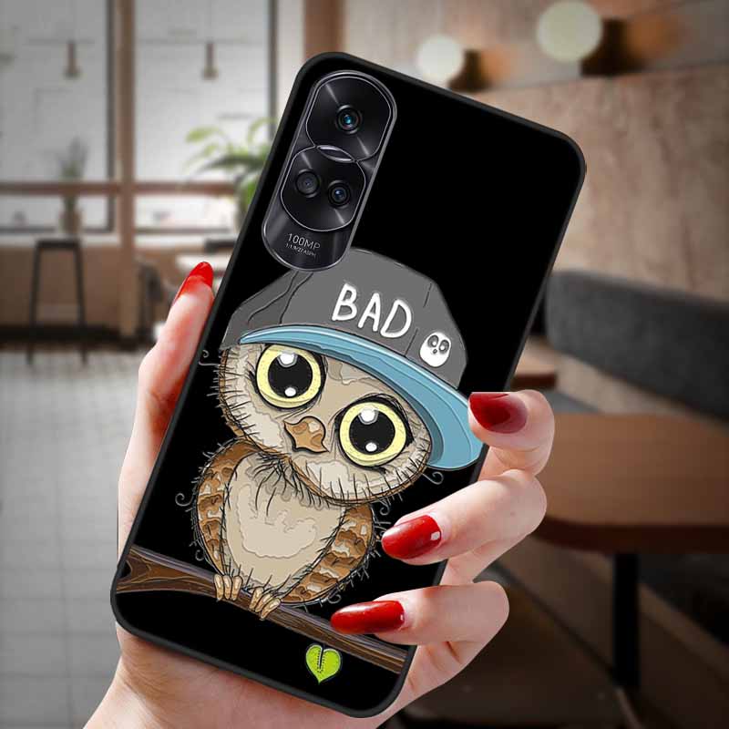 Чехол для Honor 90 Lite 5G 3D Цветочный Рельефный Тиснение Силиконовый Задний Чехол Для Honor 90 Чехол Honor90 Pro 90Pro 90Lite Мягкий Защитный