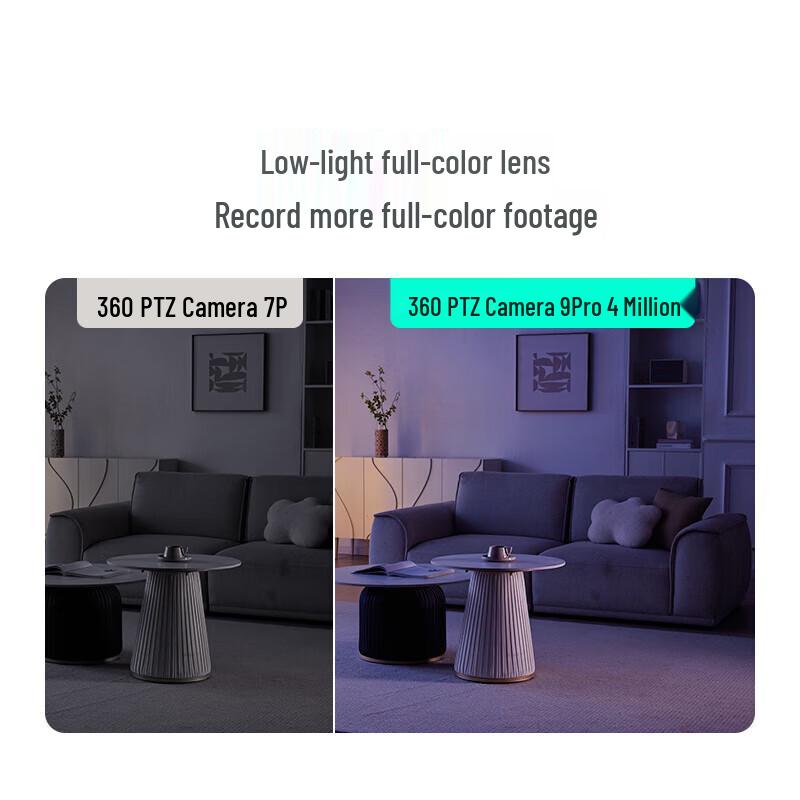 360 P9 Pro 4 Мп Умный HD Поворотный/Наклонный Видеоняня (Китайская версия)
