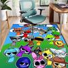 Sprunki Game Pattern Rug, Indoor/Outdoor Mat, for Picnic, Gameroom, Bedroom, Office, Living Room, Home Decor Carpet, Birthday Gift