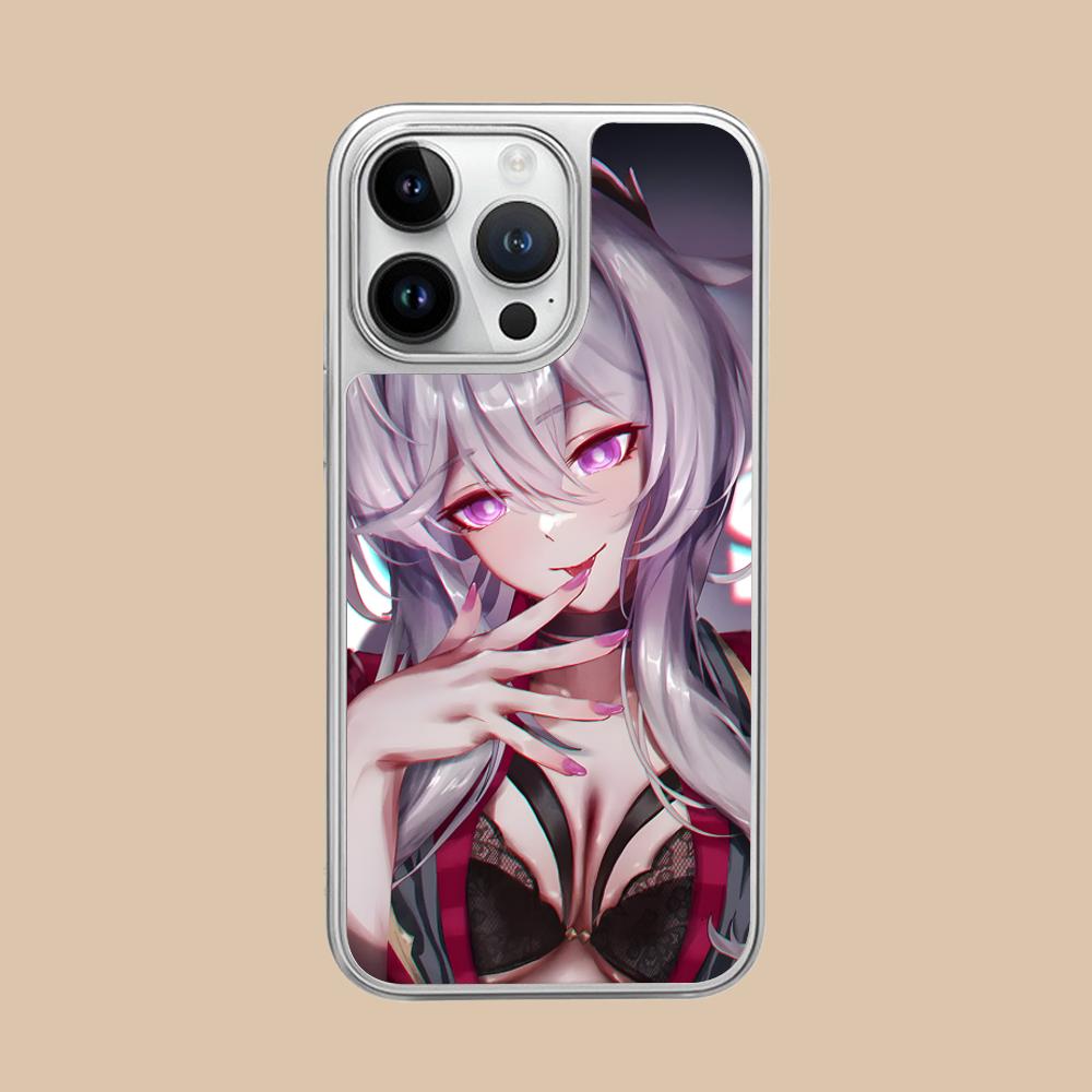 HSR Thelema Покрытие Серебром Чехол для Мобильного Телефона для iPhone 17 16 15 14 13 12 11 Air Pro Max Plus Цветной Чехол
