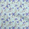 Georgette Viscose Brown Fabric Florals Sewing Material Print Fabric By The Yard 42 Inch