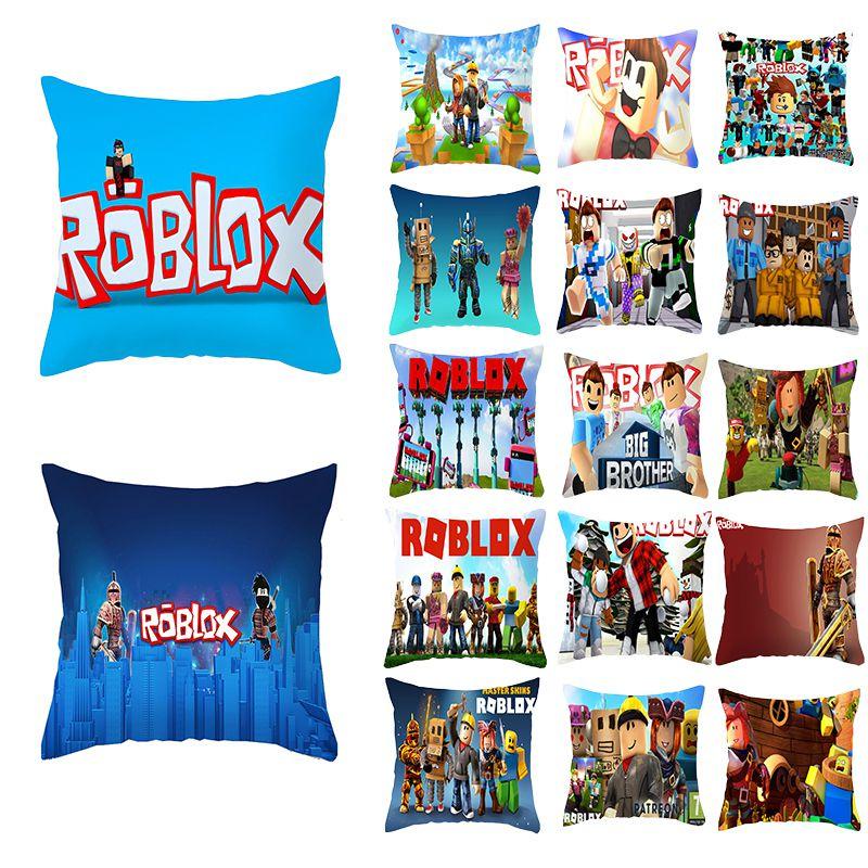 Игра Роблокс Наволочка Квадратная Защита Подушки Декор Поддержка Спины Чехол Мат