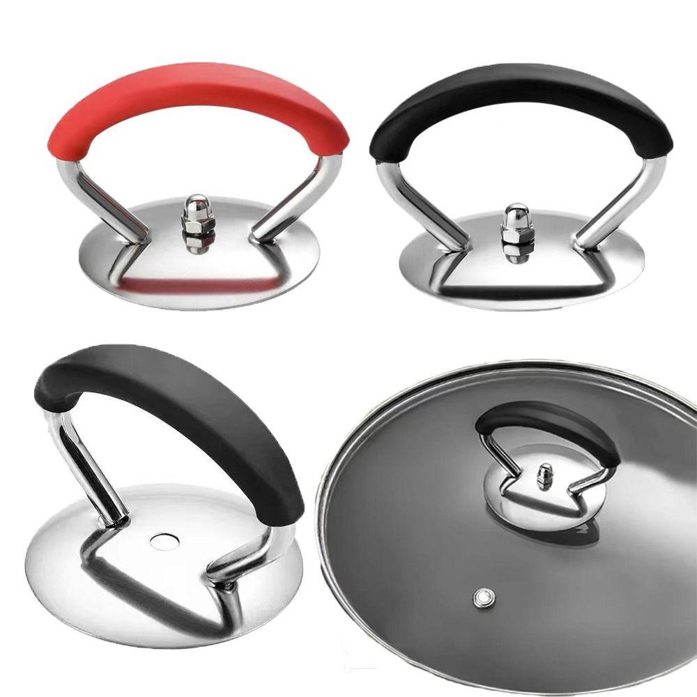 2 шт. ручка для кастрюли из нержавеющей стали, противоожоговая крышка для кастрюли, ручка для кухни, аксессуары
