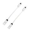 Okcsc To OFC Silver Plated Compatible with FiiO and Final and MAKE4 of 2-Pin 3.5mm Adapter, 2-Pin Connector, 0.78mm (Male) - 3.5mm (Female), Wire,