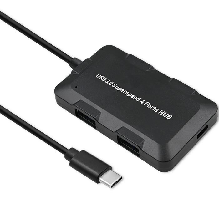 Qoltec Hub Adapter USB-C 3.1 3in1 | USB 3.0 | VGA | USB-C 3.1 PD 92W