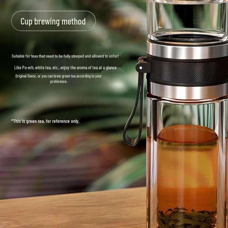 FUGURNG BESTJOY Стеклянная кружка-заварник с двойными стенками Tea Master