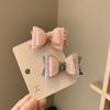 Korean Style Children's Sparkly Bow Hair Clips - Princess Hair Accessories