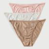 1PC Low Waist Underpants Panties Satin Briefs Nylon Knickers Underwear Thin Breathable Seamless