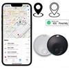 New Mini Smart Tag Bluetooth Luggage Tracker Works with Apple Find My (iOS Only) Item Locator for Key Luggage Backpack
