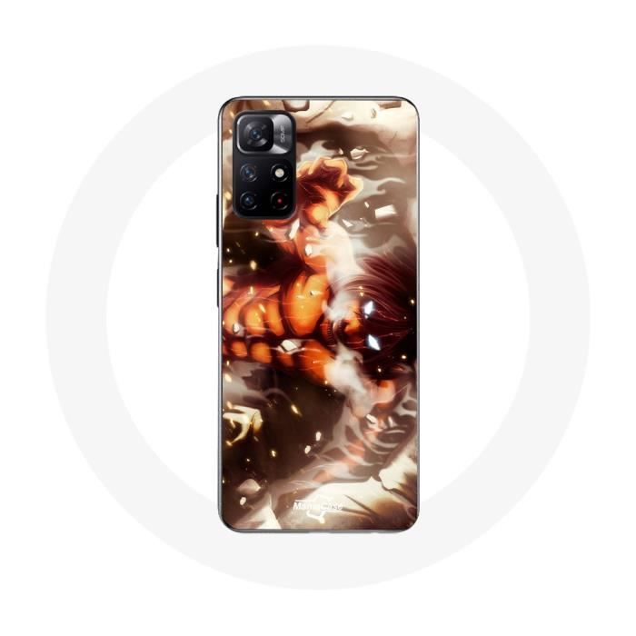 Coque pour Xiaomi Redmi Note 11s 5G Manga Eren Yeager Attack on Titan Poster