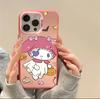 Colorful Kuromi Melody Case For Iphone 17 Pro Max 17 Air 16 15 14 11 12 13 Pro Max 16 Plus 16e 13 Mini Cinnamoroll Hard Cover