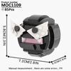 MOOXI MOC Пепельный Монстр Милые Аниме Игры Совместимые Фигурки Строительные Блоки Взрослые Игрушки Для Детей Друзей Подарок Кирпичики Дешевые DIY