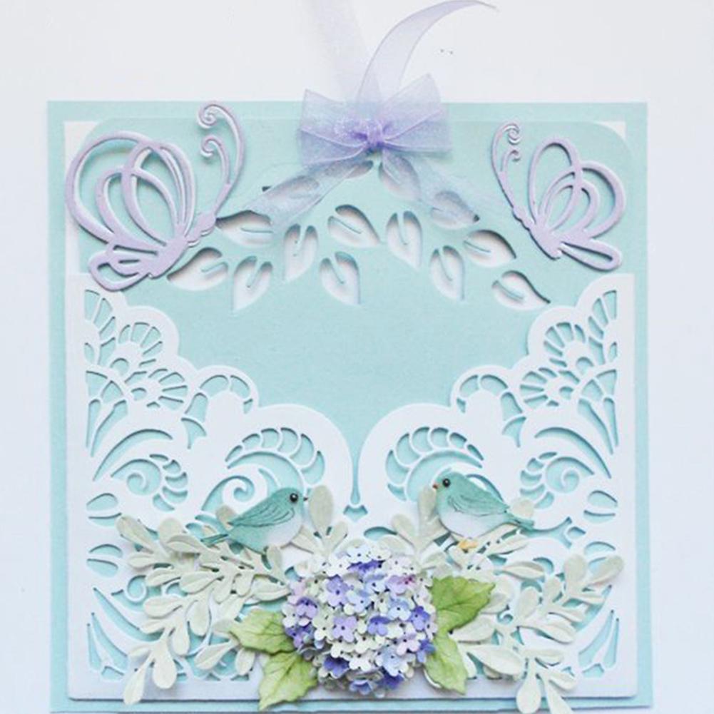 Бабочка DIY Тиснение Ремесло Металлический Трафарет Скрапбукинг Резка