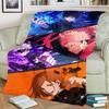 Jujutsu Kaisen Blanket Flannel Warm Comfortable for Bedrooms, Sofas, Beds, Chairs, Picnics, Travel