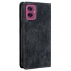 For Motorola Moto G55 5G Case RFID Blocking Wallet Leather Phone Cover