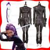Руми K-pop Охотница на демонов Косплей Костюм Черная кожаная куртка с мечом для женщин Детей - Фэнтези Хэллоуин Карнавальная вечеринка Наряд