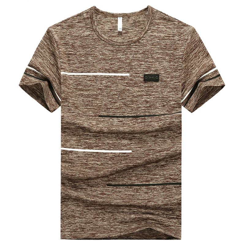 Summer Brand Tops Quick Dry Slim Fit T-shirt Men Sporting Clothing Short Sleeve