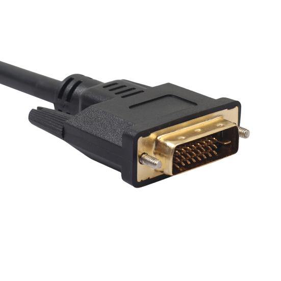 Двойной HDMI-совместимый гнездовой адаптер 24+1 штекер к кабелю DVI Двунаправленный провод-конвертер