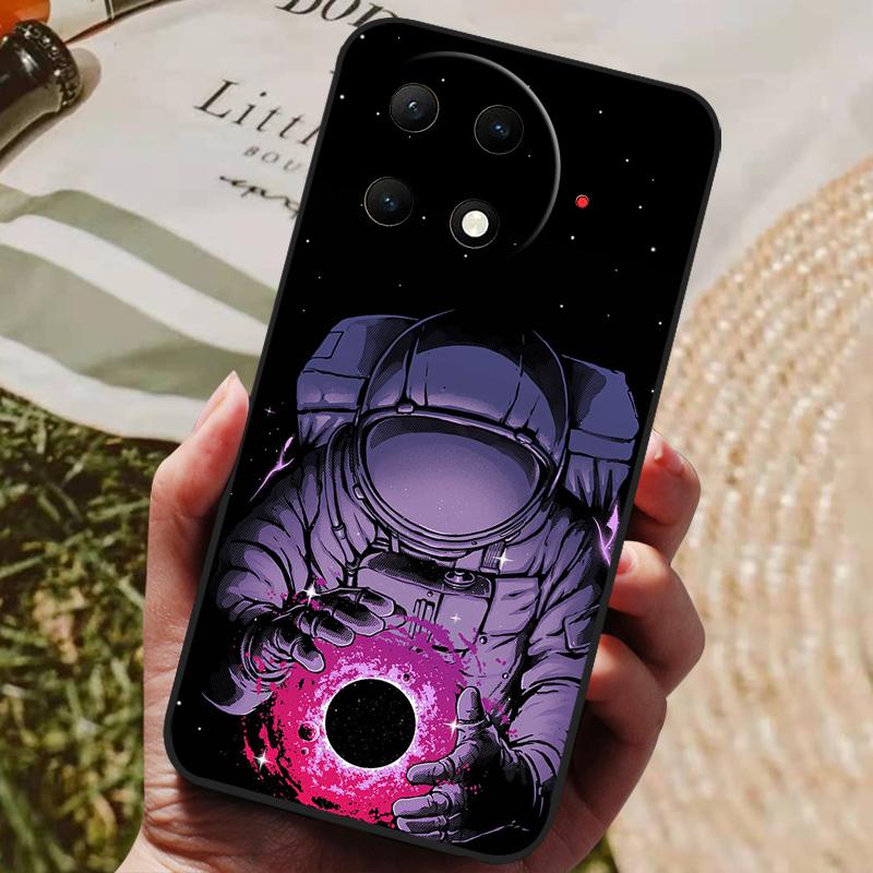 Для чехла Tecno Camon 30S Pro Мягкая силиконовая крышка Черный бампер ТПУ Для чехла Tecno Camon 30 4G / 30S 30 Pro 5G Чехол Funda Чехлы для телефонов