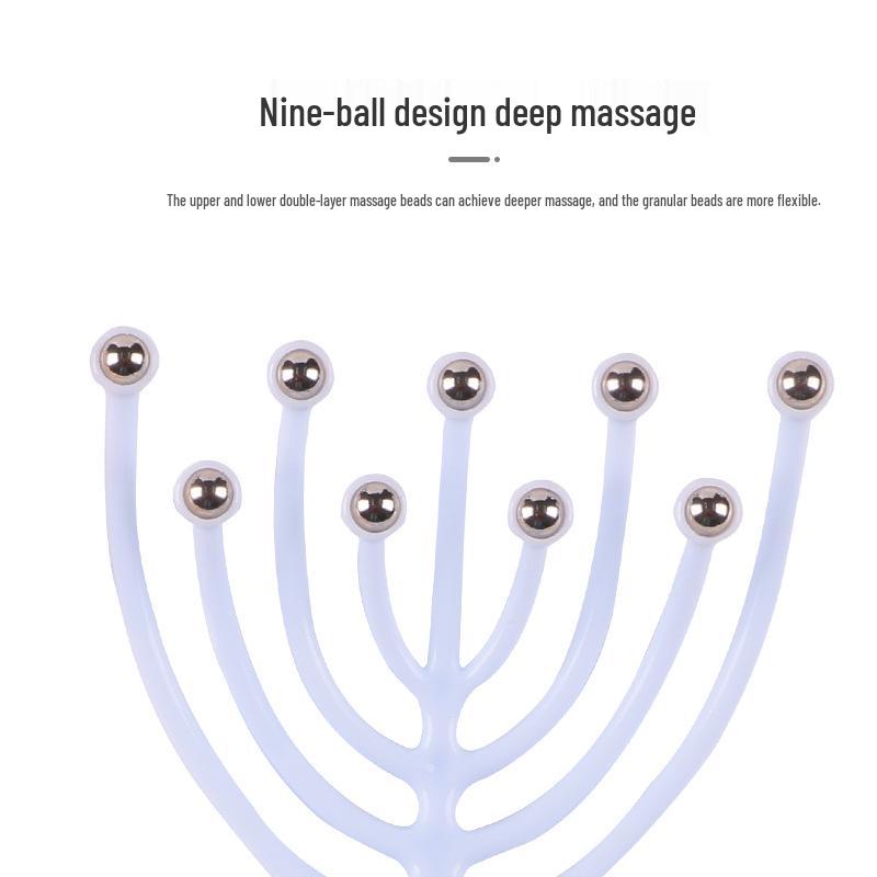 Multifunctional Nine-Claw Scalp Massager Roller