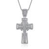 Stone Pendant Pendant In Europe and the United States, Hip -hop Full Drilling Crossing Chain