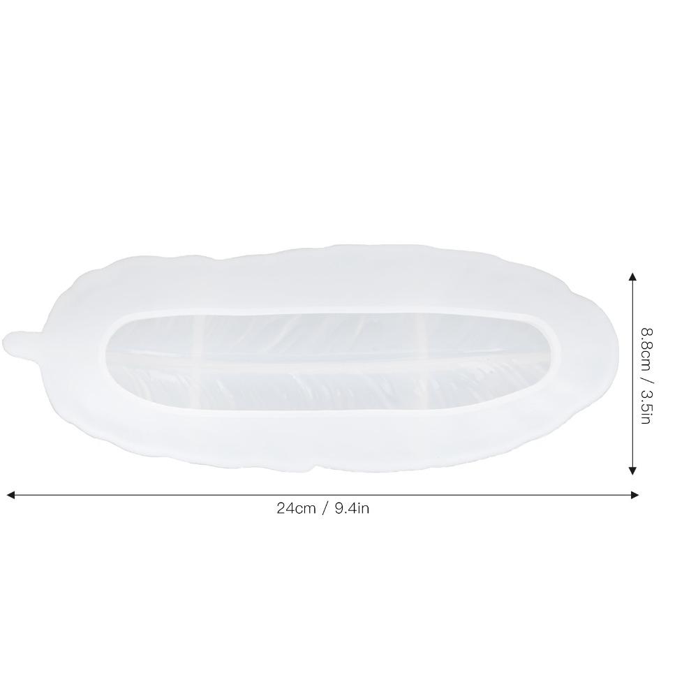 Feather Silicone Mold Crystal Clear Feather Shape Mold Jewelry Tools DIY Resin Mold Resin Casting