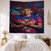 Lamin Yamal Custom Your Name Wall Decor Tapestry Art For Pet Memorial Birthdaywedding Party Backdrop Family Gift