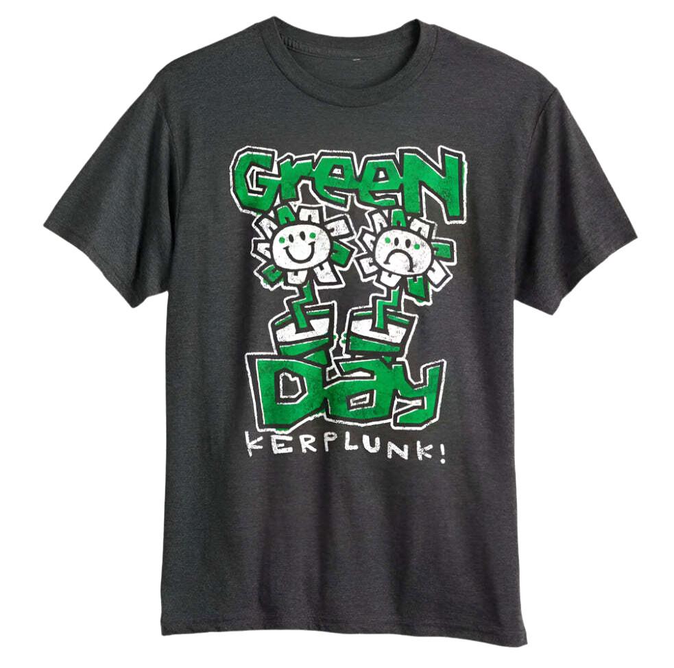 26 Green Day Kerplunk Flowers Graphic Tee T-Shirt New Unisex T-Shirt