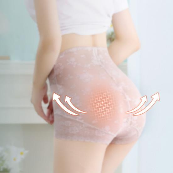Женские трусики бесшовные с высокой талией, тонкие, кружевные, высокая эластичность, хорошая воздухопроницаемость, приподнятые попы, тонкие