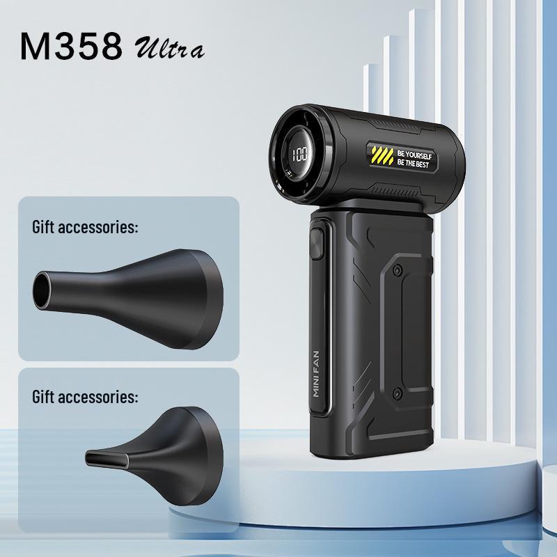 High-Power Outdoor Turbo Fan: Handheld Brushless Motor for Camping & Snow Removal