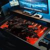 Tactical Soldier Design Large Mouse Pad Non-Slip XXL Desk Pad Gaming Accessories Stitched Edges for Home and Game for FPS Gamer