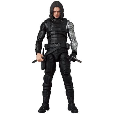 MAFEX Капитан Америка ЗИМНИЙ СОЛДАТ Зимний Солдат Высота 155 мм Окрашенная фигурка № 203 приблизительно. Немасштабируемый
