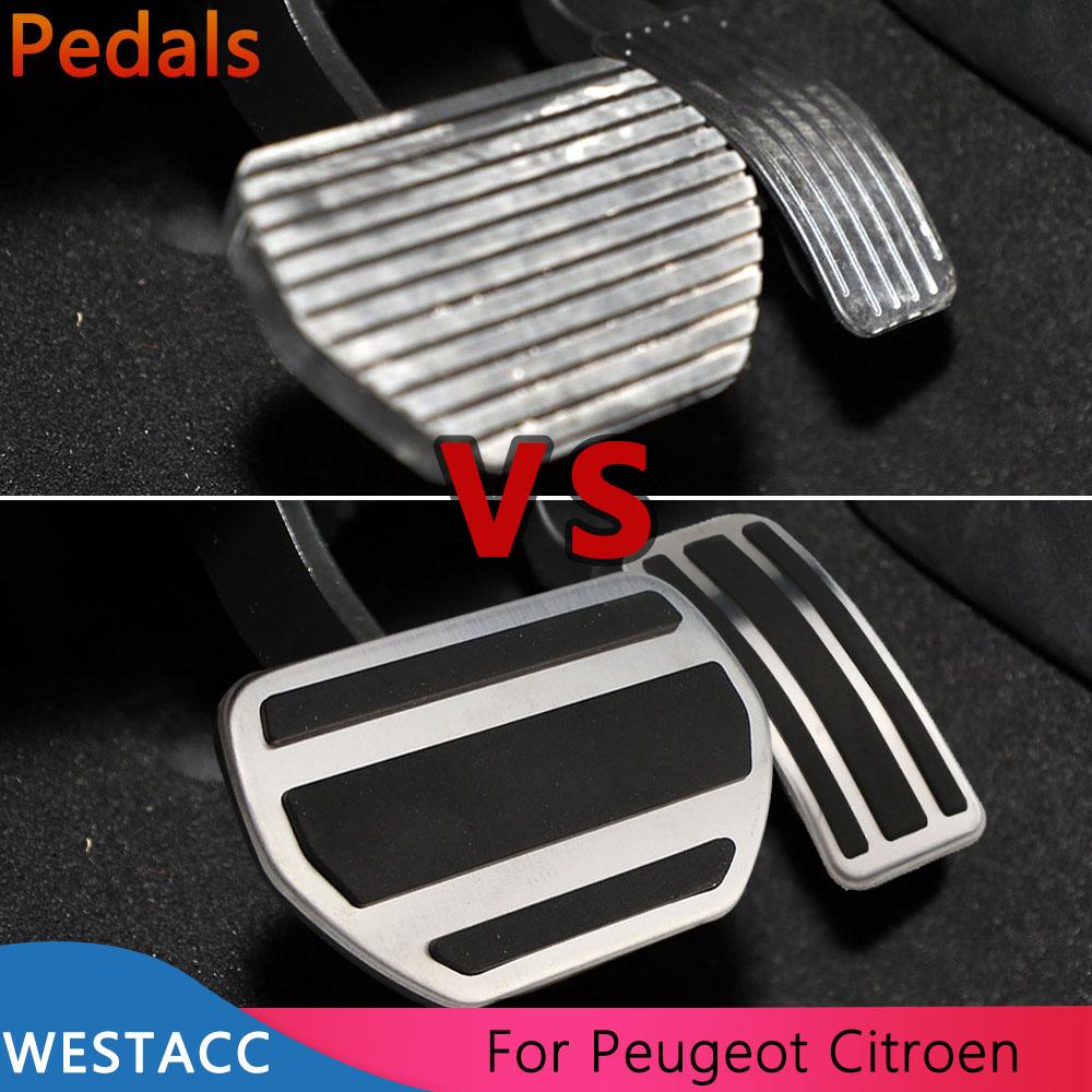 Автомобильные педали для Peugeot 207 301 307 208 2008 308 408 для CITROEN C3 C4 для DS 3 4 6 DS3 DS4 DS6 крышка педали газового тормоза