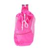 Washable Material Beach Storage Bag Large Mesh Shell Toy Bag  Outdoor Beach