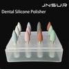Jnsur Dental Стоматологический Полировальный Набор 12 шт. Силиконовые Шлифовальные Головки Для Низкоскоростного Наконечника Керамические/Композитные/Металлические/Сплавные Зубы